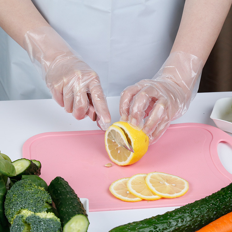 Food Handling cheap high quality Kitchen Waterproof disposable tpe gloves tpe gloves disposable