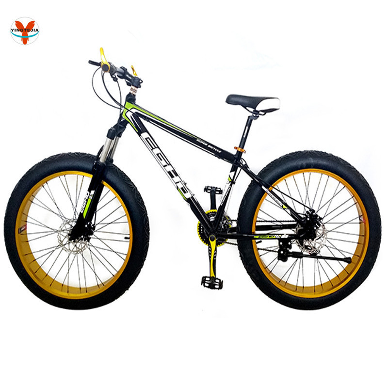 Factory Cheap 26 inch fat bike male 4.0 fat Tire aluminium alloy mountain bike OEM beach cycling fatbike snow bicycle for men