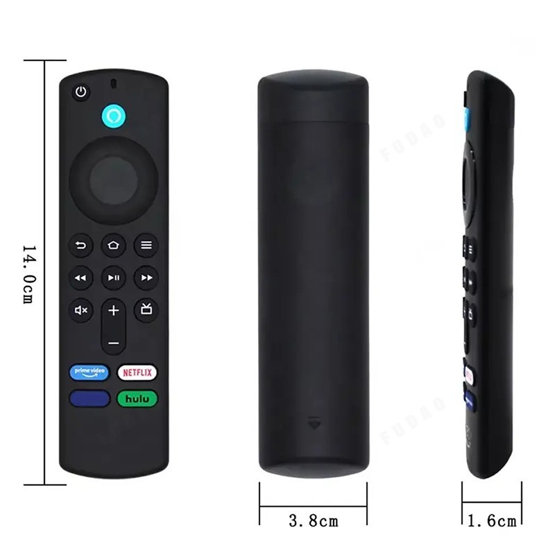 L5B83G Smart TV Remote Control Replacement BT Voice Controller for Amazon Fire TV Stick 3rd Gen Lite Cube 4K Max Bundle