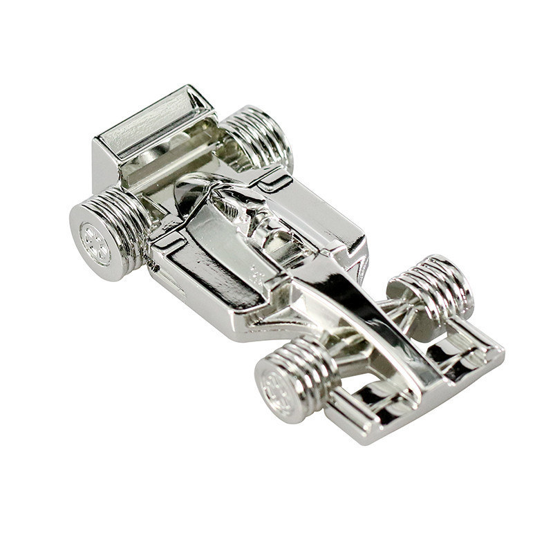 New Metal Mini F1 Racing Car Usb Flash Drive Silver Formula Car Pen Drive Memory Stick 4GB 8GB 16GB Car Key Flash Memory Stick