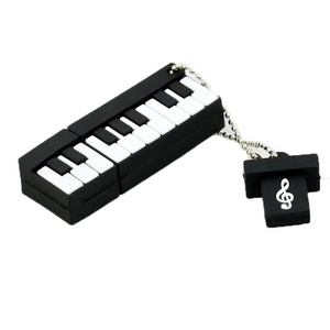 Guitar Usb Flash Drive 32GB Personality Usb Memory Stick 128G Piano Violin Note Music Series USB 2.0 4GB Pendrive 16GB Pen Drive