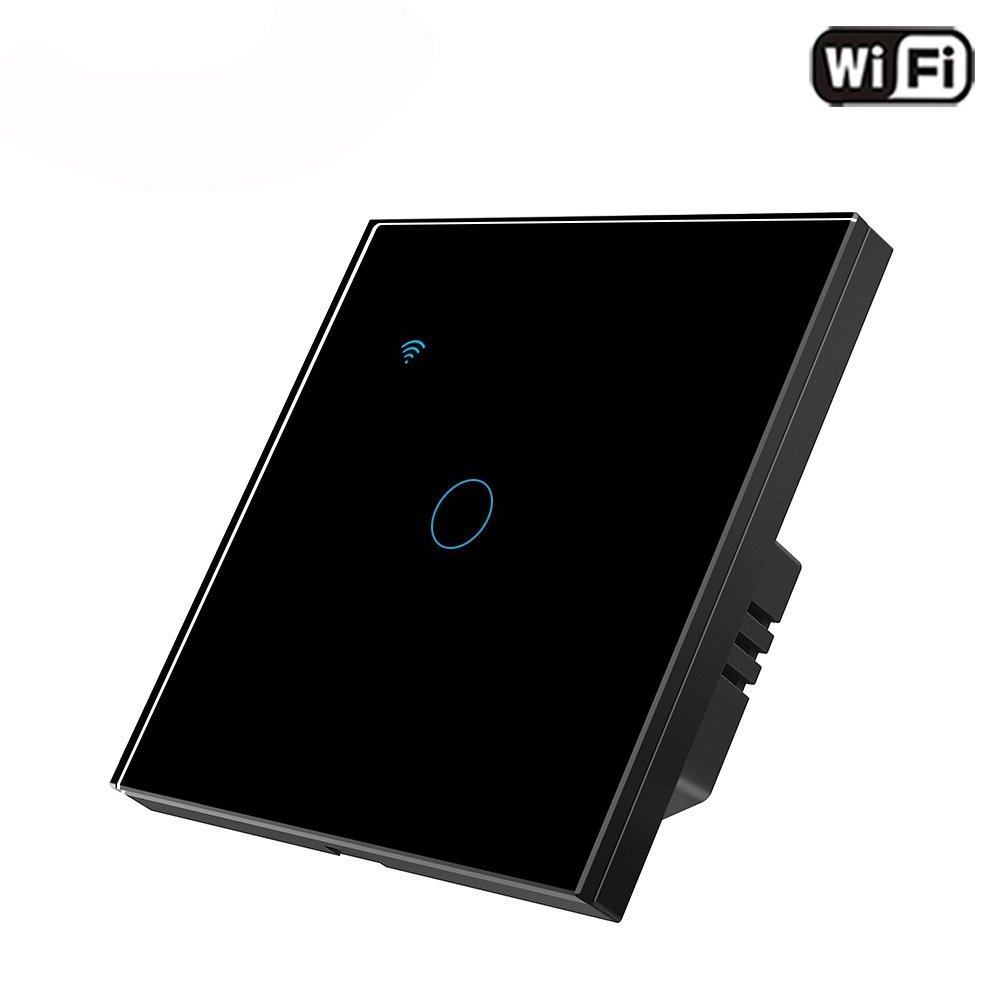 Tuya Wifi Wireless Smart Home Wall Wifi Touch Light Switch 1/2/3gang No Neutral For Us Brazil Korea South East Asia