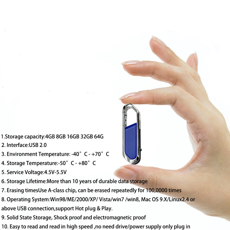 Usb Flash Drive Mountaineering Disc Memory Stick Pen Drive 64GB Pendrive 32GB USB Flash Disk 16GB Gadget 8GB 4GB Flash Drive