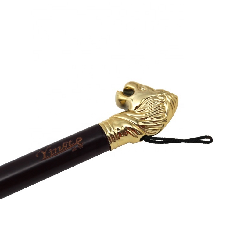 Factory Wholesale Luxury Wear Shoe Helper Lion Head Long Handle Shoe Horn men women shoehorn