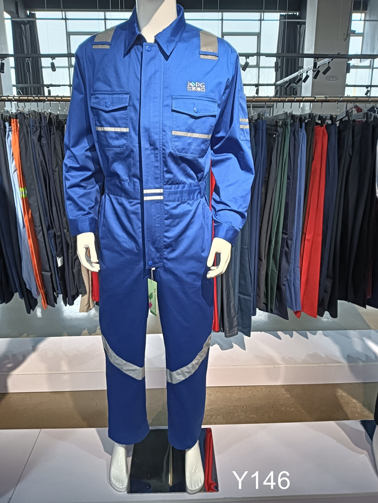 Custom Mechanic Coverall Fr Fire Resistant Clothing 1 Piece Flight Suit Flame Welder Work Safety Jumpsuit