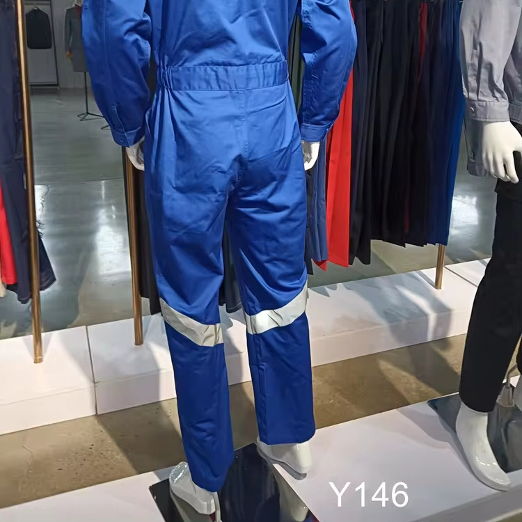 Custom Mechanic Coverall Fr Fire Resistant Clothing 1 Piece Flight Suit Flame Welder Work Safety Jumpsuit