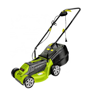 12-Inch Electric Lawn Mower Corded Electric Walk-Behind Push Mower Portable Outdoor Corded Electric  grass cutting machine