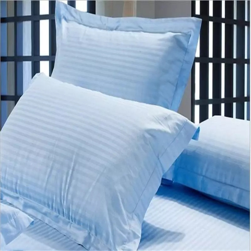 Hot sale  percale 250 2cm stripe Composition 50%  algodon  50% polyester fabric used in hotel