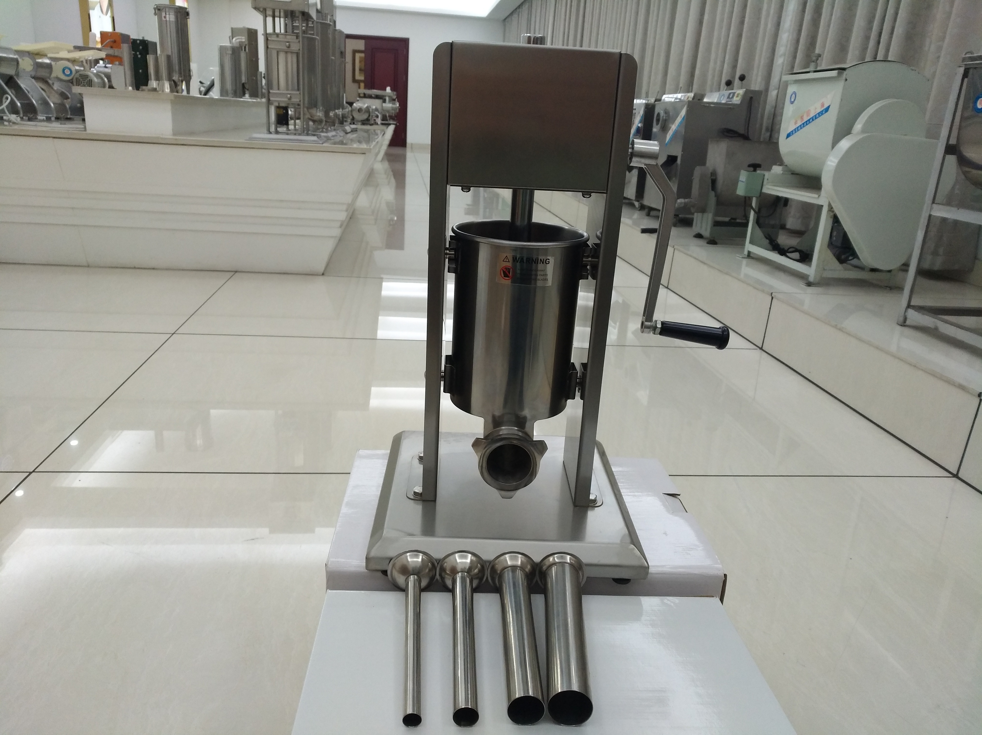 VS-3L Manual SS304 sausage stuffer / Stainless Steel  Sausage Maker with factory price