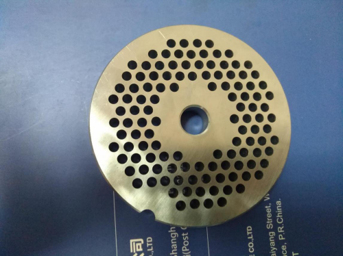 #8 #12 #22 #32 #42 #52 stainless steel  4Cr13  meat grinder plate/meat mincer spare parts/orifice plate in Yiwu