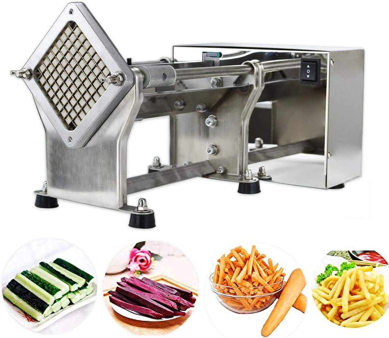 Superior quality for chips cutter Electric  cutter machine potato cutting machine  hot sale potato slicer  EVC-1