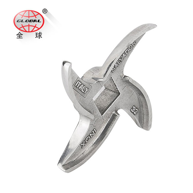 #8 #12 #22 #32 #42 #52 meat grinder knife blade/ meat mincer replacement spare parts in jinhua wuyi