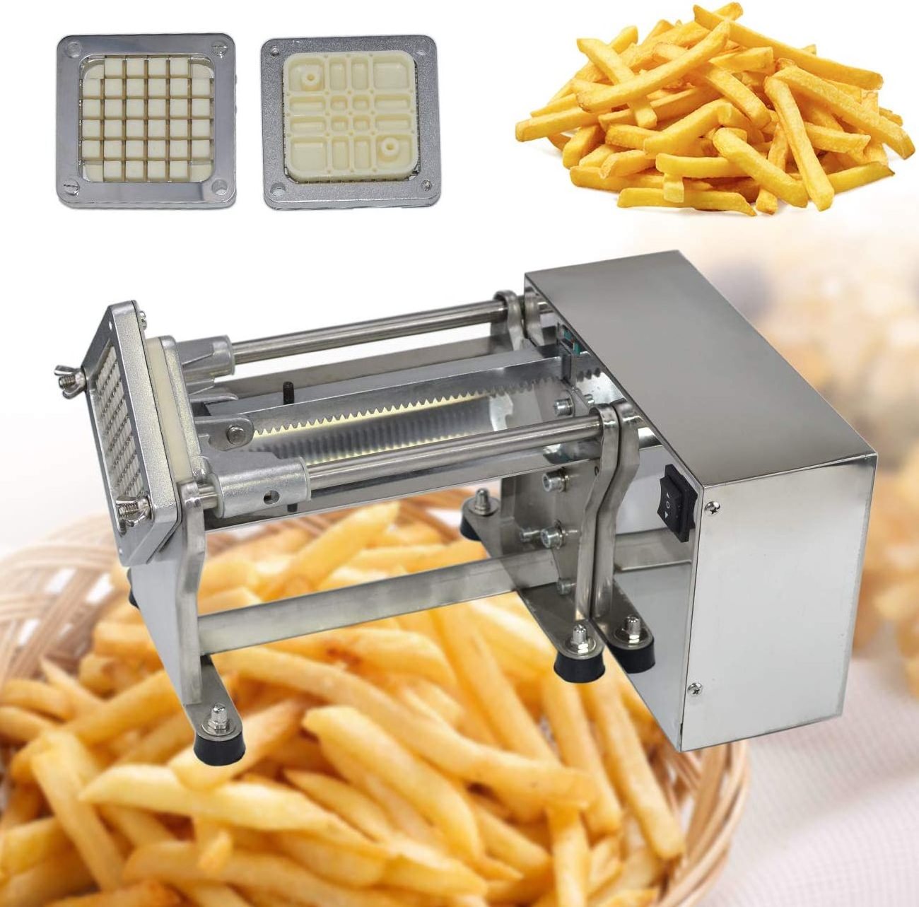 Superior quality for chips cutter Electric  cutter machine potato cutting machine  hot sale potato slicer  EVC-1