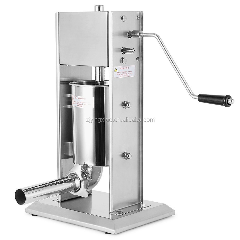 Manual stainless steel sausage stuffer /sausage filler /making sausage machine with 4 size sausage tube  for sale  VS-3/5/7/10