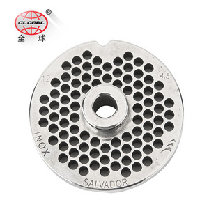 #8 #12 #22 #32 #42 #52 stainless steel  4Cr13  meat grinder plate/meat mincer spare parts/orifice plate in Yiwu