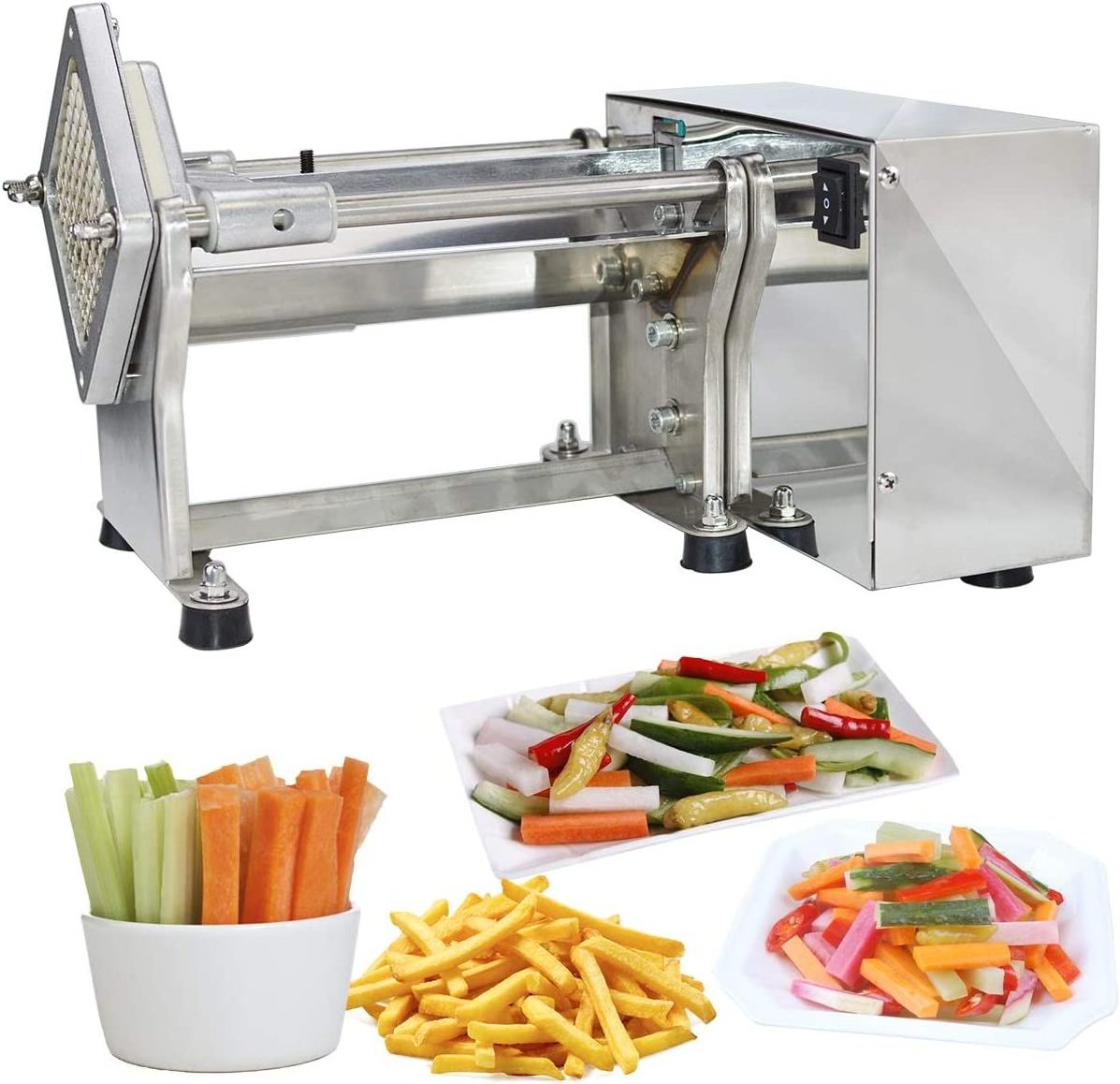 low cost cheap Electric  small french fries cutter machine potato cutting machine  EVC-1