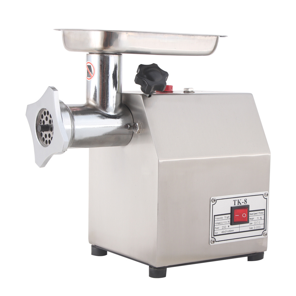 TK-8  cast iron automatic meat grinder/meat mincer machine /meat grinding machine