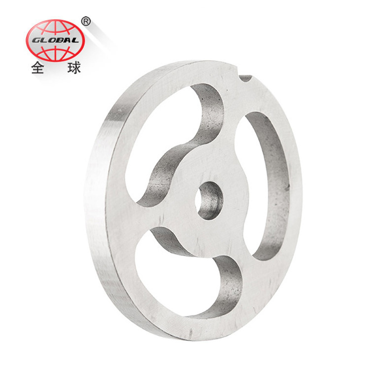 #8 #12 #22 #32 #42 #52 stainless steel  4Cr13  meat grinder plate/meat mincer spare parts/orifice plate in Yiwu