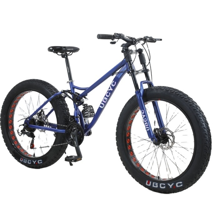 Manufacturer wholesale Big tyre bike 26 inch / thick wheels fat tire bike / big bike mountain bicycle for adult