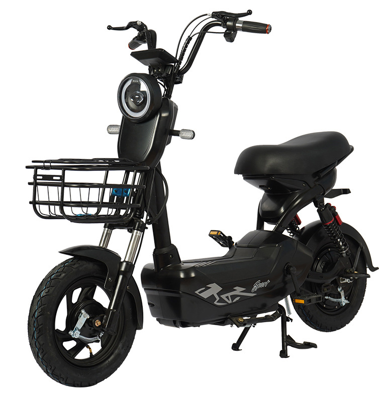 Cheap Price 350W 48V 20Ah Electric Mobility Scooter Bike 14 Inch Long Range Adult City Electric Bike With Basket