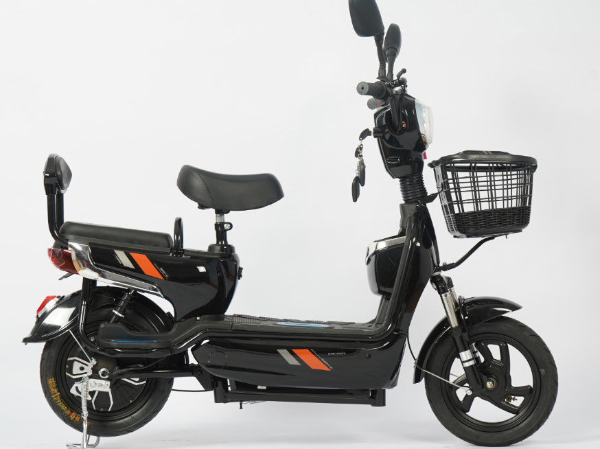 Cute Battery Powered Two-wheeled Bicycle Wholesale 14'' Adult E-bike Electromobile Electric Scooter Vehicle with Seat