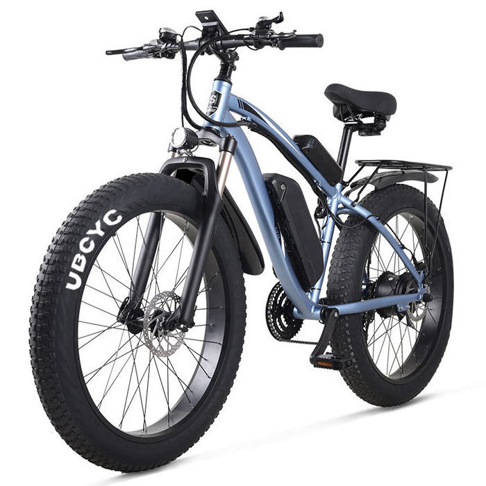 Eu warehouse ebike 1000w full suspension 48v 15/17ah fat tire electric bike Disc Brake 26 inch folding electric bike