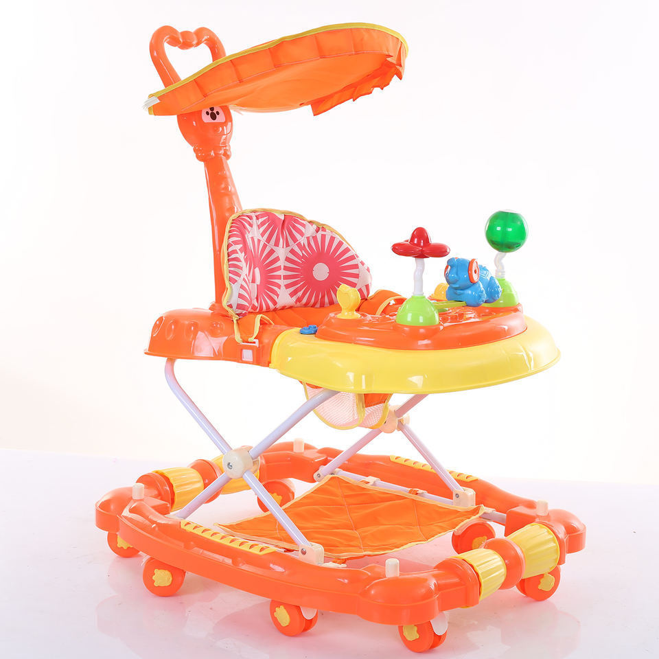 Cheap Factory Stock Supply Children's Multi-Function O-shaped Music Baby Walker