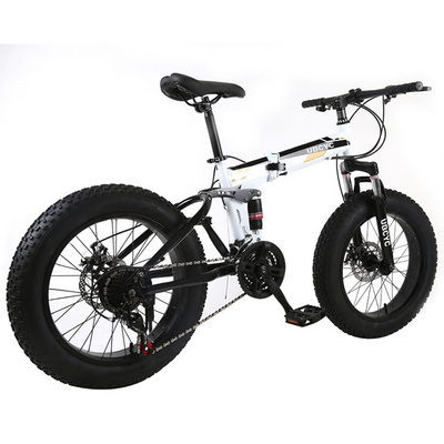 Directly from Factory mountain bike fat tire snow bike ,Wholesale 20 inch folding mountain bike with 4.0 fat tire bicycle