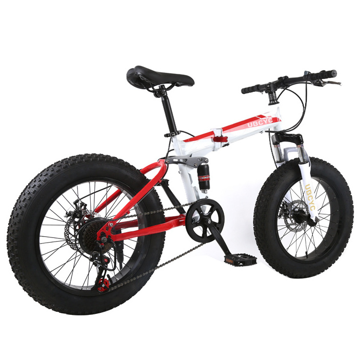 Directly from Factory mountain bike fat tire snow bike ,Wholesale 20 inch folding mountain bike with 4.0 fat tire bicycle