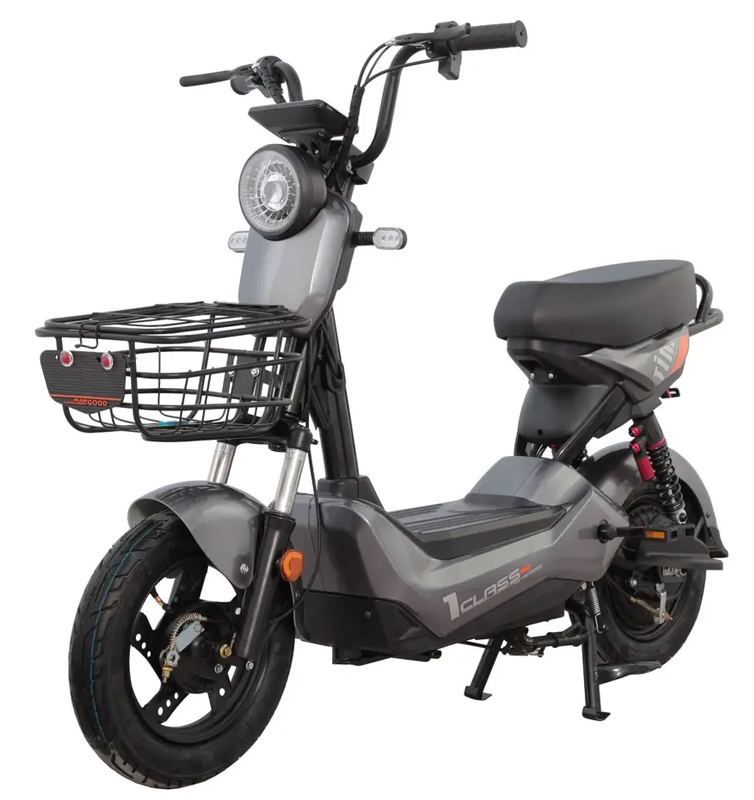 Cheap Price 350W 48V 20Ah Electric Mobility Scooter Bike 14 Inch Long Range Adult City Electric Bike With Basket