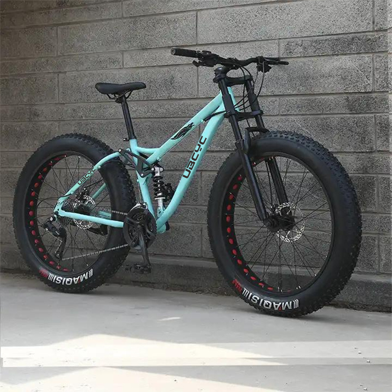 china 26inch Aluminum Alloy 4.0 fat bicycles mountain fat bike / five blade fatbike mountain bike Disc Brakes Snow Bike