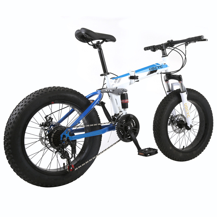 Directly from Factory mountain bike fat tire snow bike ,Wholesale 20 inch folding mountain bike with 4.0 fat tire bicycle