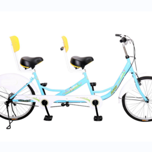 New style two people bicycle tandem bike bicycle Factory direct Sightseeing double Adult bicycle tandem electric bike