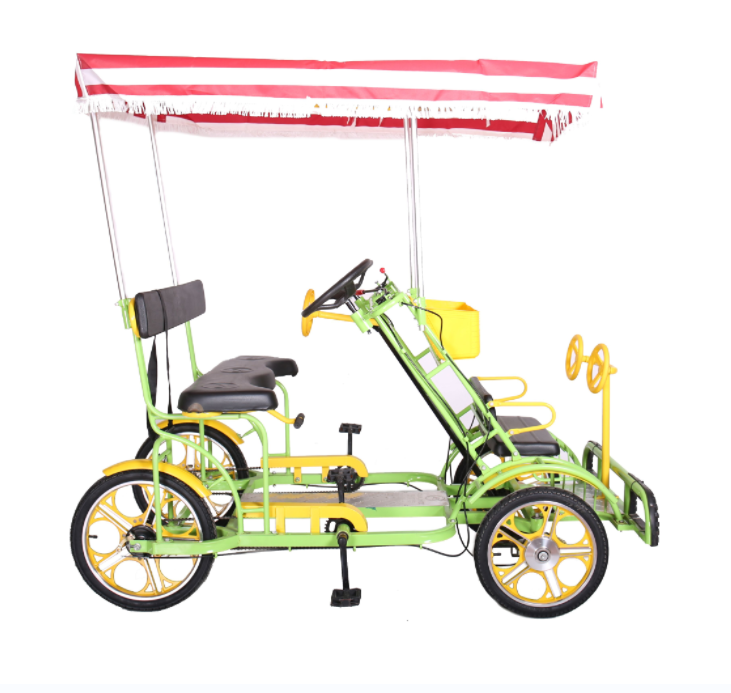 2 person surrey bike 4 person pedal quadricycle 6 person touring bike tandem bicycle for family