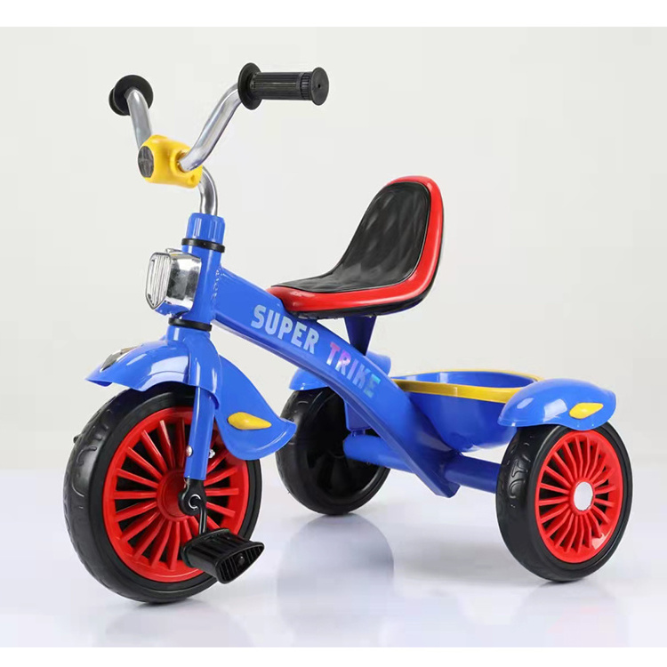 2022 factory wholesale kids double seat tricycle two seats baby tricycle kids ride on car with back seat