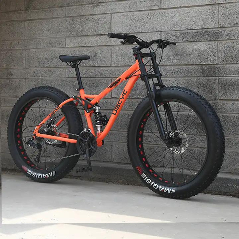 china 26inch Aluminum Alloy 4.0 fat bicycles mountain fat bike / five blade fatbike mountain bike Disc Brakes Snow Bike