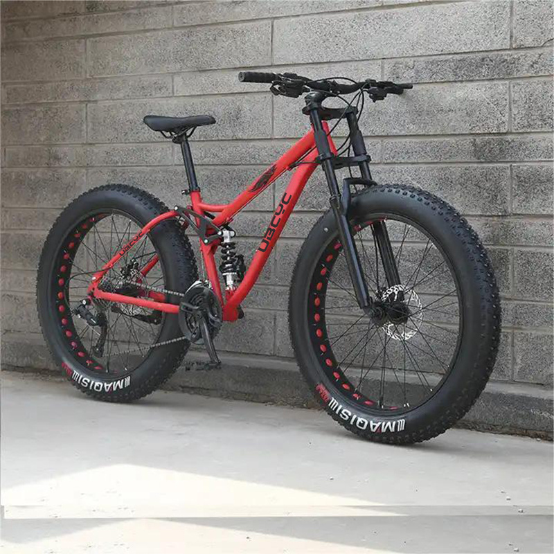 china 26inch Aluminum Alloy 4.0 fat bicycles mountain fat bike / five blade fatbike mountain bike Disc Brakes Snow Bike