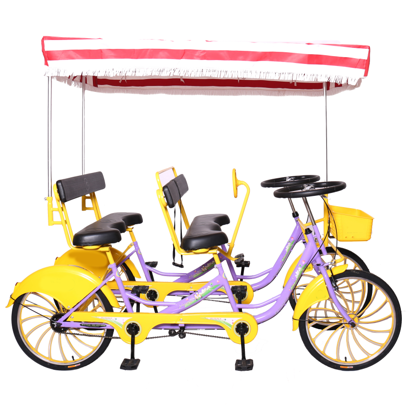 2 person surrey bike 4 person pedal quadricycle 6 person touring bike tandem bicycle for family