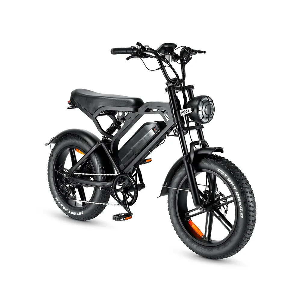 warehouse electric city fat tire bike 250w 500w 750w 1000w dual motor 48v 20ah battery 60km/h high speed ebike bicycle