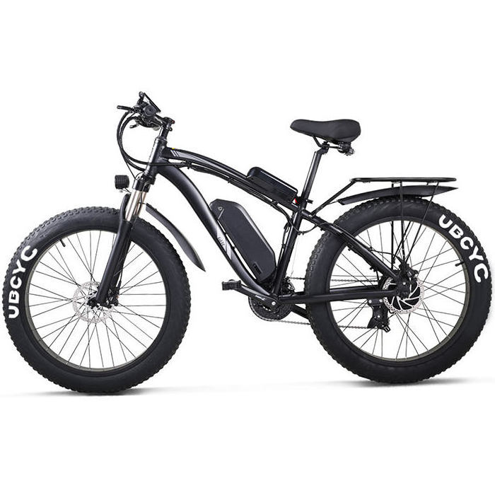 Eu warehouse ebike 1000w full suspension 48v 15/17ah fat tire electric bike Disc Brake 26 inch folding electric bike