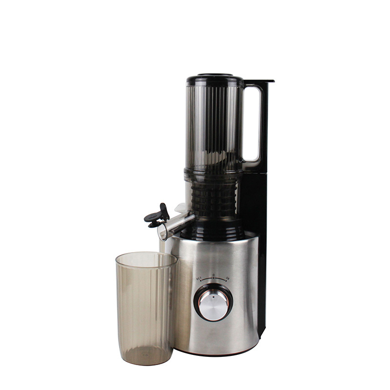 High Quality 250W Household Electric Oran Juicer Portable Masticating Wheatgrass Juicer with Plastic Blade