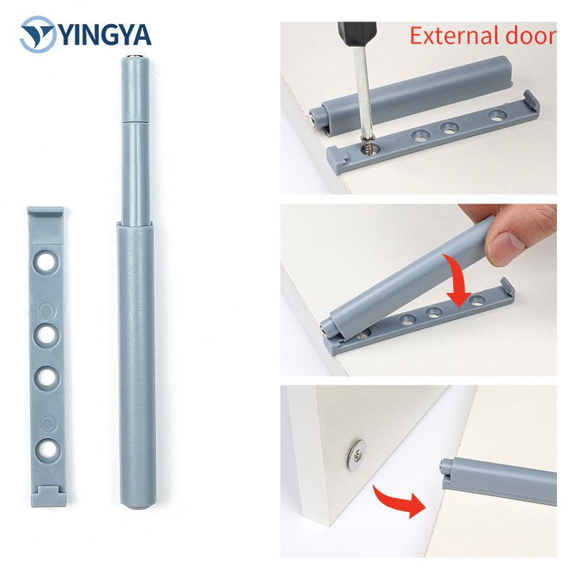 Easy Install Modern Push to Open Latch Drawer Magnetic Cabinet Door Catch for Kitchen Cupboard Rebound Device for Hotels