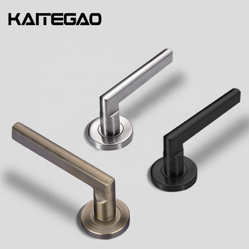 Anti-corrosion Satin 304 Stainless Steel Handles for Wooden Door Cabinet Black Antique Door Locks And Handles