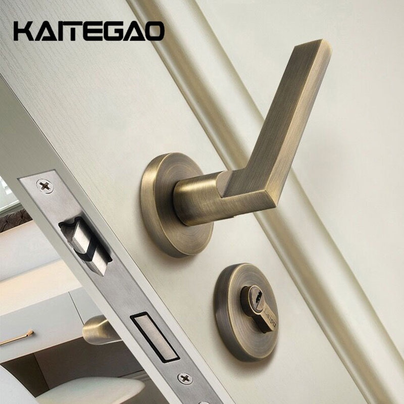 Anti-corrosion Satin 304 Stainless Steel Handles for Wooden Door Cabinet Black Antique Door Locks And Handles