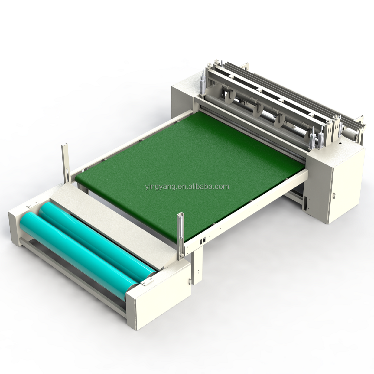 YING YANG multifunctional non woven fabric rug making machine roll machinery and pieces cutting machine