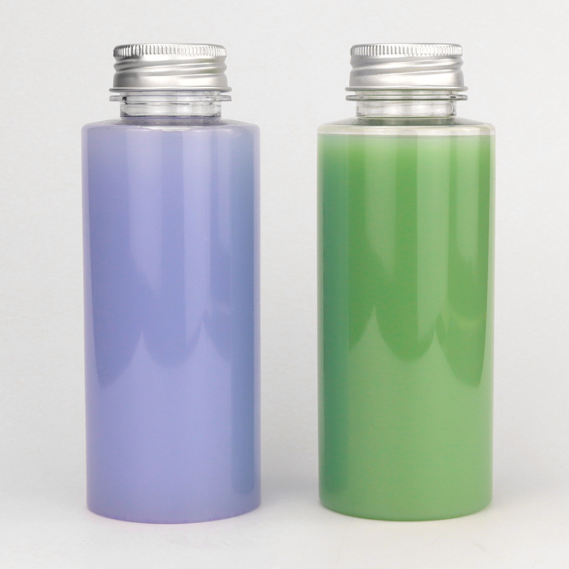 Custom 1 liter 16oz 16 oz 32oz 32 oz 500ml 500 ml Clear Plastic Juice Bottles With Cap Lid For Container