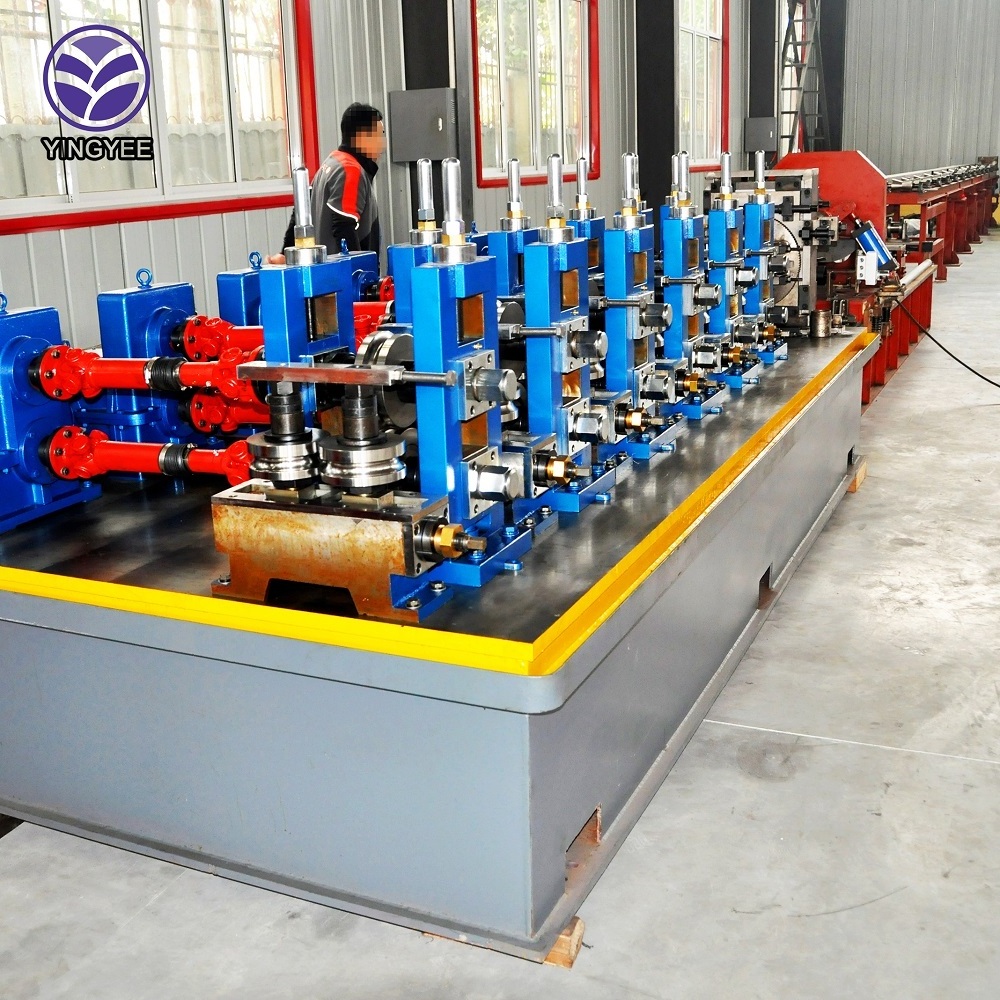 ERW welded steel pipe production line/ HF Tube mill production line for carbon steel/ low carbon steel