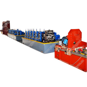 ERW welded steel pipe production line/ HF Tube mill production line for carbon steel/ low carbon steel