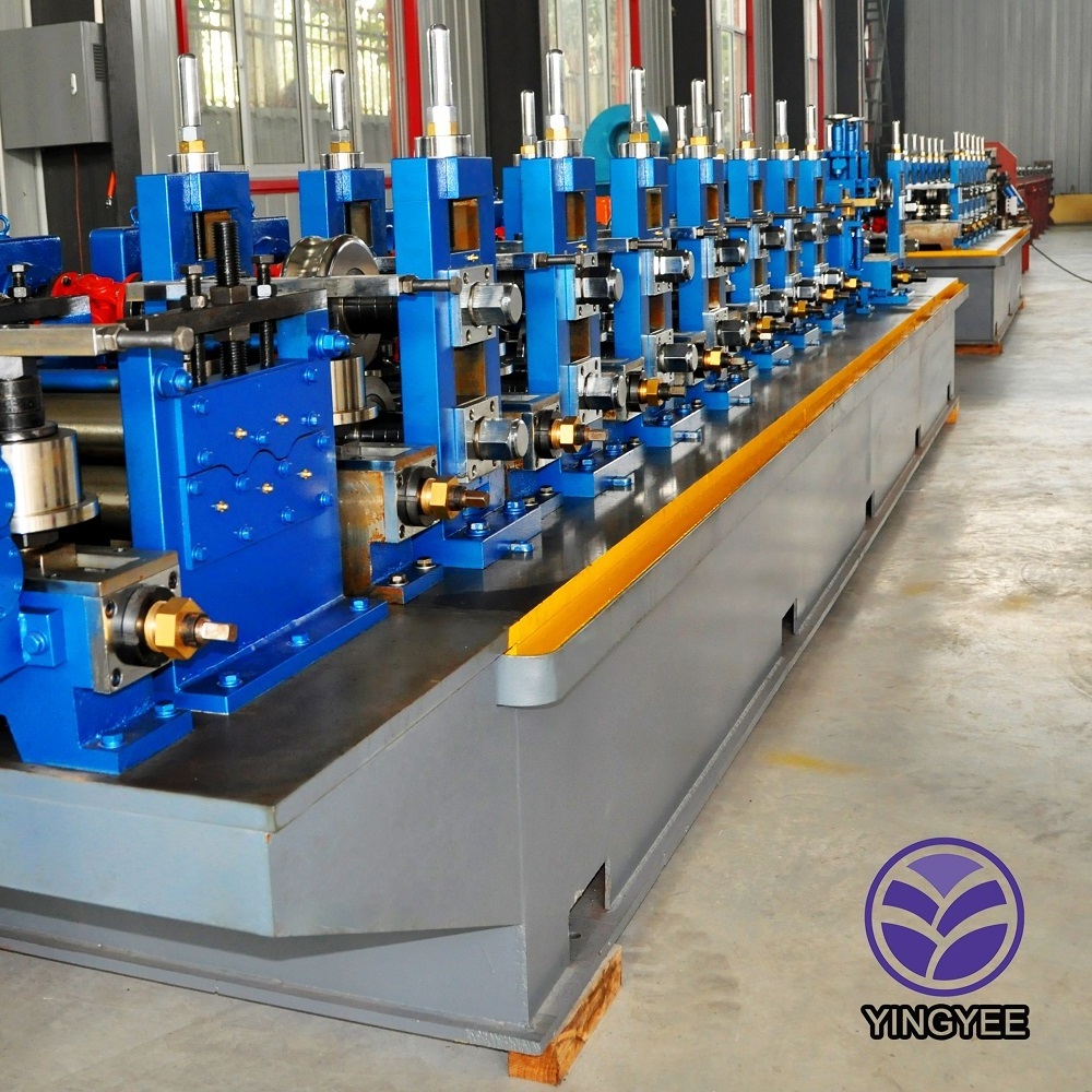 ERW welded steel pipe production line/ HF Tube mill production line for carbon steel/ low carbon steel