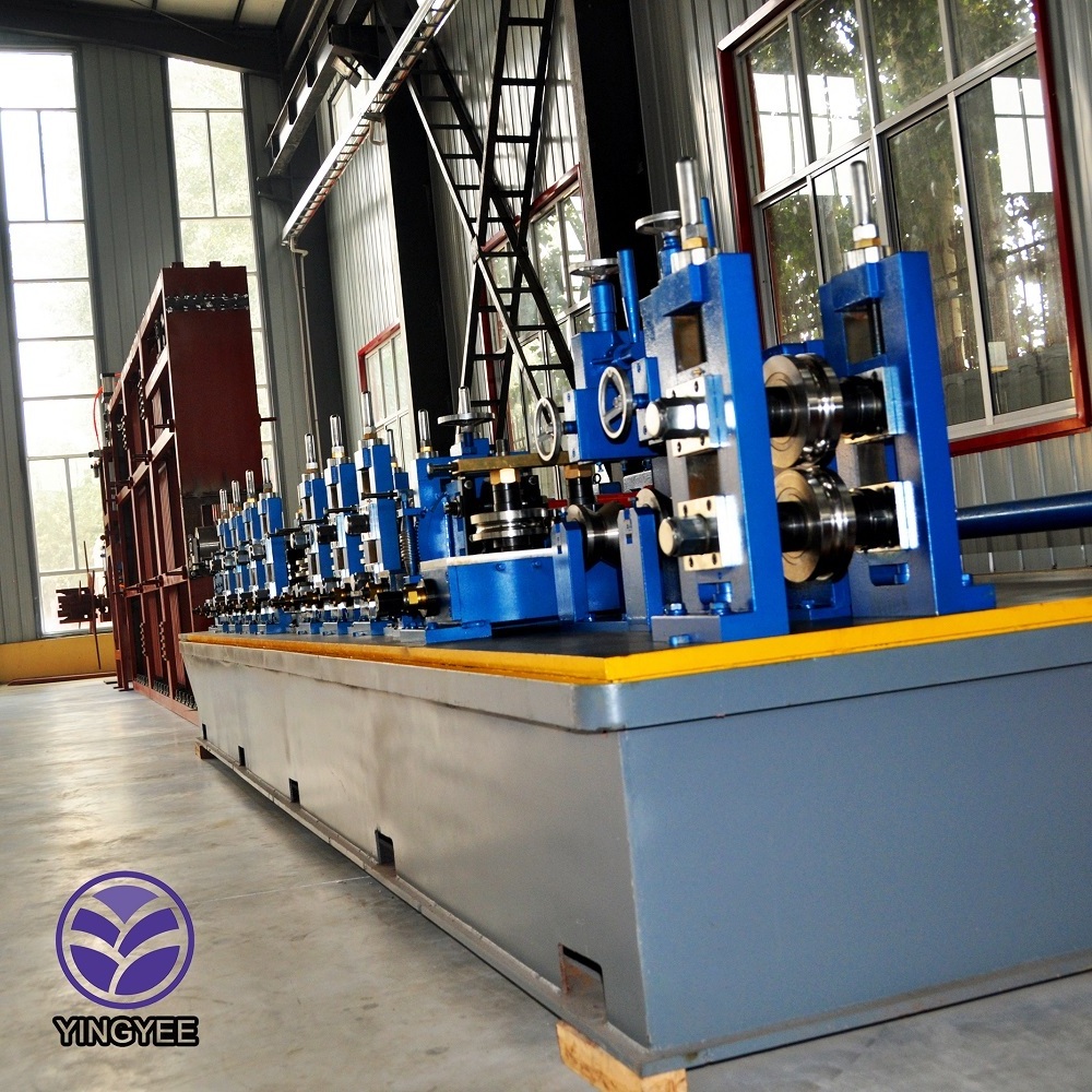 ERW welded steel pipe production line/ HF Tube mill production line for carbon steel/ low carbon steel